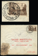 Registered Cover Sent From BARDA DEL MEDIO (Río Negro) To Buenos Aires On 1/JA/1960. - Brieven En Documenten