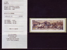 Atm, Lisa2, IP 1,25€, RECU DU 1 Er Jour,70 éme Anniversaire Du Musée De La Poste. 7/ 06/ 2016. - 2010-... Illustrated Franking Labels