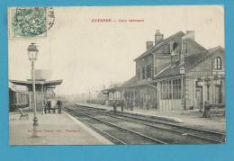 CPA - Chemin De Fer Cheminots La Gare AVESNES 59 - Orchies