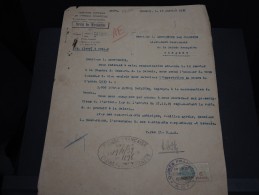 GUINEE FRANCAISE - Timbre Fiscal Sur Document - Trés Rare Pour Cette Ancienne Colonie Française - A Voir - Lot N°16388 - Covers & Documents