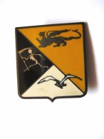 INSIGNE ARMEE DE L'AIR ESCADRON DE CHASSE 02 / 002 COTE D'OR ETAT EXCELLENT DRAGO PARIS - Luchtmacht