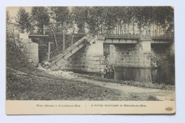 Pont Detruit A Marolle En-Brie / A Bridge Destroyed At Marolle En-Brie, France, 1919 - Marolles En Brie