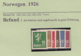 Norwegen 1926 - Nuovi