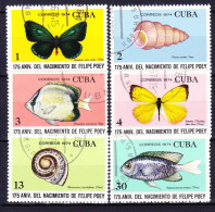 CUBA 1974 YT N° 1768 à 1773 Obl. - Oblitérés