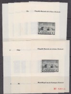 Belgie 1942 Muziekkapel Blok Getand  VARIETEIT "vlag"  PR47-V2 10x ** Mnh (30352) - Private & Local Mails [PR & LO]