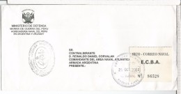 ARGENTINA CC CORREO OFICIAL SERVICIO DE INTELIGENCIA NAVAL  RELACIONES NAVALES INTERNACIONALES - Officials