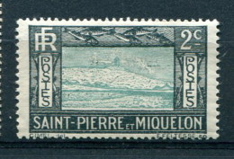 Saint Pierre & Miquelon 1932-33 - YT 137** - Unused Stamps
