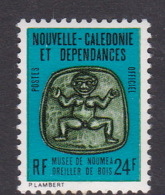 New Caledonia SG O537  1976 Official Stamp 24F Prussian Blue MNH - Neufs