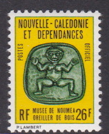 New Caledonia SG O539  1976 Official Stamp26F Yellow MNH - Neufs