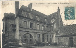 PAS DE CALAIS - 62 - 06 - 2016 - BARLIN - Mairie Et école De Garçons - Barlin