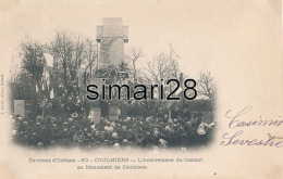 COULMIERS - N° 80 - L'ANNIVERSAIRE DU COMBAT AU MONUMENT DE COULMIERS - Coulmiers