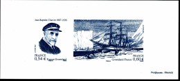 FRANCE/Frankreich 2007 - Jean Baptiste Charcot And  Vessel "Pourquoi-pas?" GRAVURE/EPREUVE** - Arktis Expeditionen