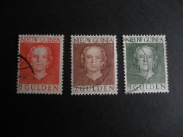 Nederlands Nieuw Guinea NVPH  19 , 20 , 21 - Nederlands Nieuw-Guinea