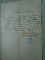 D137988.35 Old Document   Hungary   Antal BACHMANEK (Moravia) -Erzsébet Sipiczky  Pest  1871 - Verlobung