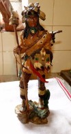 STATUE FIGURINE INDIEN BON ETAT 40 Cm - Andere & Zonder Classificatie