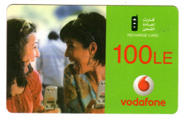 EGYPTE PREPAYEE VODAFONE 100 L.E. - Egypte