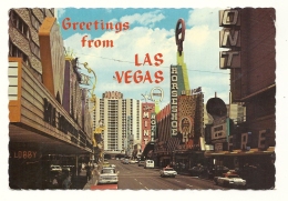 Cp, Etats-Unis, Las Vegas, View Of The World Famous Casino District - Las Vegas