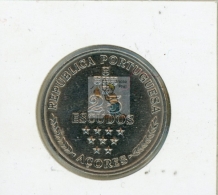 AUTONOMIE REGIONALE DES ACORES - 25 ESCUDOS - REF 43  - COTE IPCcoins: 8€ - Azores