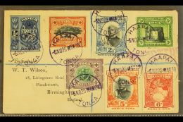 1920 (6 Nov) Registered Cover To England Bearing 1897 ½d, 1d, 2½d, 3d, 4d, 5d & 6d (SG 38/39... - Tonga (...-1970)