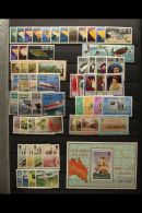 PITCAIRN ISLANDS, ST HELENA, ST KITTS-NEVIS, TRISTAN DA CUNHA, TURKS & CAICOS ISLANDS NEVER HINGED MINT SETS,... - Altri & Non Classificati