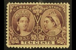 1897 10c Purple Jubilee, SG 131, Fine Mint. For More Images, Please Visit... - Otros & Sin Clasificación