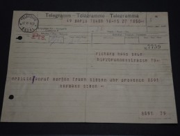 SUISSE - Télégramme - Détaillons Collection - A Voir - Lot N° 16558 - Telegraph