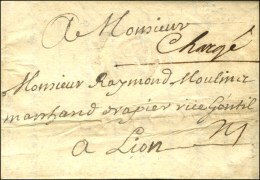 '' Chargé '' Sur Lettre Avec Texte Daté De Paris Le 10 Juillet 1720. - TB / SUP. - R. - Otros & Sin Clasificación