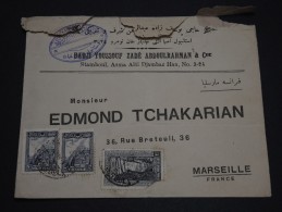 TURQUIE - Env Pour Marseille - France - 1925 / 1929 - Détaillons Collection - A Voir - Lot N° 16586 - Storia Postale