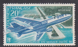 French Polynesia SG 168 1973 Inauguration Of DC10 Service Used - Oblitérés