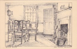 Delaware New Castle Fireplace & Dinig Room The Old Dutch House Circa 1690 - Autres & Non Classés