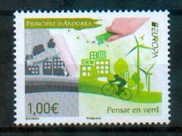 Andorre Français / French Andorra 2016 - Europa, Pensez En Vert / Think Green - MNH - 2016