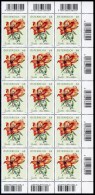 AUSTRIA / ÖSTERREICH (2016) - Treuemarke 2015 - Feuerlilie - Lilium Bulbiferum - Block Of 15 ! - Neufs