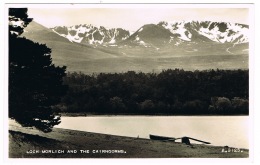 RB 1098 - Real Photo Postcard - Loch Morlich & Cairngorms - Inverness-shire Scotland - Inverness-shire