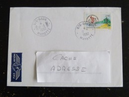 SADA - MAYOTTE - CACHET ROND MANUEL SUR YT FRANCE 2735 - Other & Unclassified