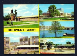 GERMANY  -  Schwedt  Multi View  Unused Postcard - Schwedt