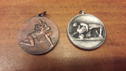 Old Medal - Sport Medal, Wrestling - Habillement, Souvenirs & Autres