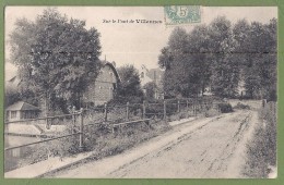 CPA - YVELINES - VILLENNES SUR SEINE - SUR LE PONT DE VILLENNES - édition Mirgon - Villennes-sur-Seine