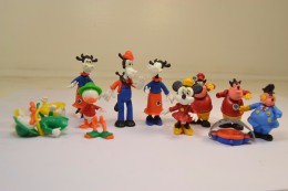 Lot Figurines Kinder Dessin Animé Mickey Picsou Donald, Années 1980 - Dessins Animés