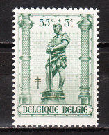 616V4** Petite Griffe Dans Le L De BELGIQUE - Variété VARIBEL - MNH** - LOOK!!!! - 1931-1960