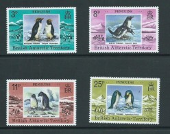 British Antarctic Territory 1979 Penguin Set 4 MNH - Sonstige & Ohne Zuordnung