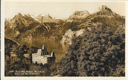 Axenfels Palace - Morschach - Blick Auf Den Urirotstock - Wehrliverlag Kilchberg - Carte Non Circulée - Morschach