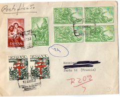 TB 1078 - LSC - Lettre D'Espagne MP BARCELONE Pour PARIS - Barcelone