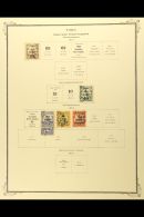 TOGO 1914 - 1959 Very Fine Used Collection On Printed Pages Incl French Occupation "05" On 3pf Brown, "10" On 5pf... - Autres & Non Classés