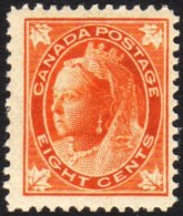 1897-8 8c Orange, SG 148, Fine, Never Hinged Mint. For More Images, Please Visit... - Altri & Non Classificati