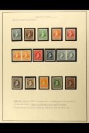 1892-98 PROOFS AND POSTAL STATIONERY COLLECTION An Attractive Collection Of The 1892-98 Rivadavia, Belgrano, And... - Other & Unclassified