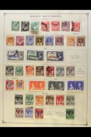 COMMONWEALTH 1850's - 1930's COLLECTION Of Fine Mint & Used Stamps Arranged On A Fat Pile Of Old Album Pages... - Other & Unclassified
