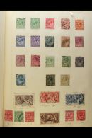 GREAT BRITAIN AND COMMONWEALTH ORIGINAL COLLECTION 1841 To About 1970 Mostly Used Collection In An Old Simplex... - Other & Unclassified