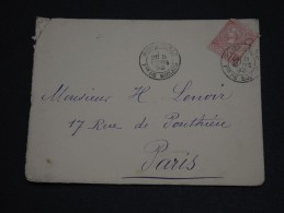 MONACO - Env Pour Paris - 1893 - A Voir - P19534 - Postmarks