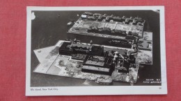 New York> New York City > Ellis Island  RPPC  Aerial View  Ref 2255 - Ellis Island