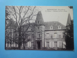 MONCOUTANT  Le Château  Résidence De M. Le Maire - Moncoutant